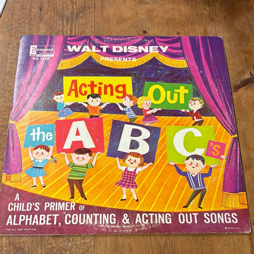 Disney Acting Out the ABC's Learning Toy